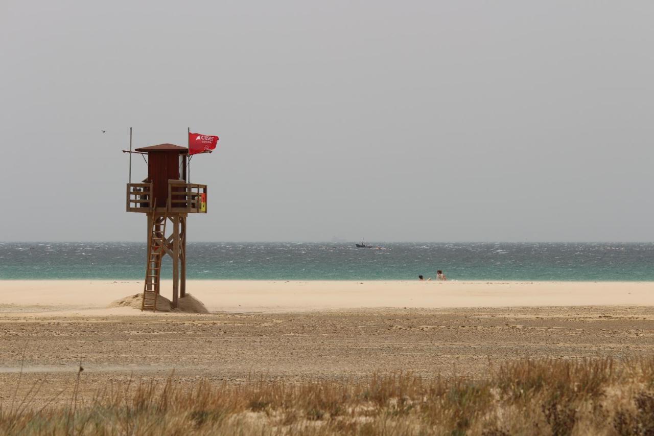 Los Lances Tarifa - Piscina Y Patio 외부 사진