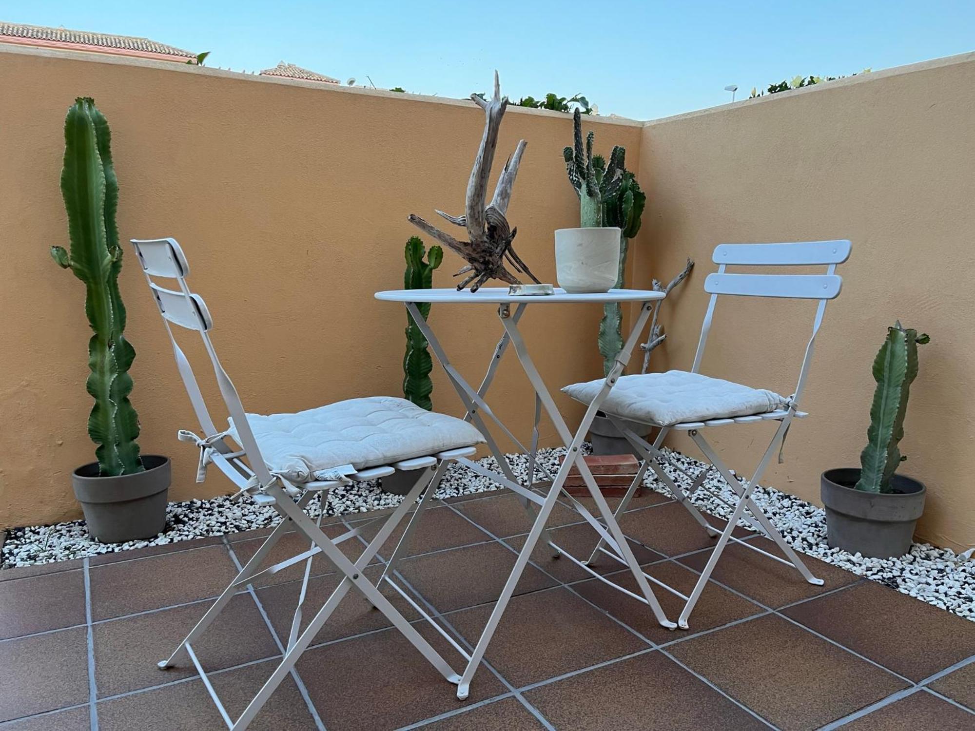 Los Lances Tarifa - Piscina Y Patio 외부 사진