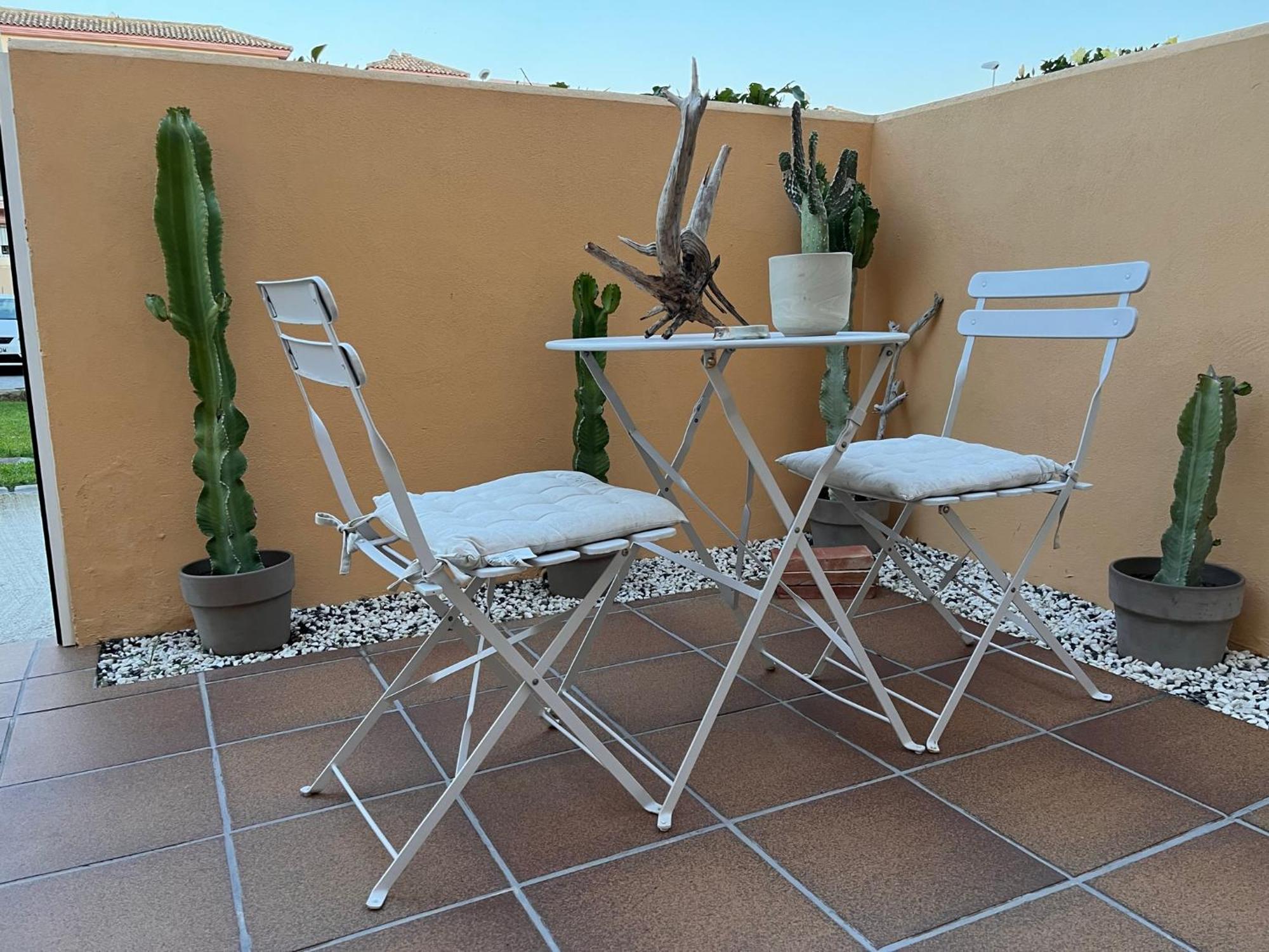Los Lances Tarifa - Piscina Y Patio 외부 사진